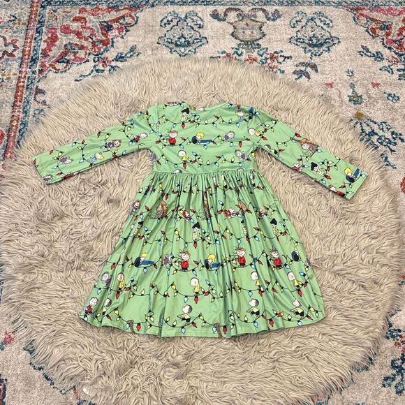 Charlie Brown Peanuts Winter Christmas Dress size 14-16 - Picture 5 of 5